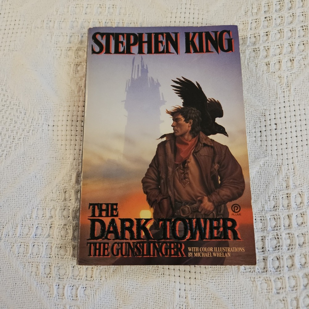 The Gunslinger (The Dark Tower) by Stephen King 1988 1st Plume Edition VINTAGE